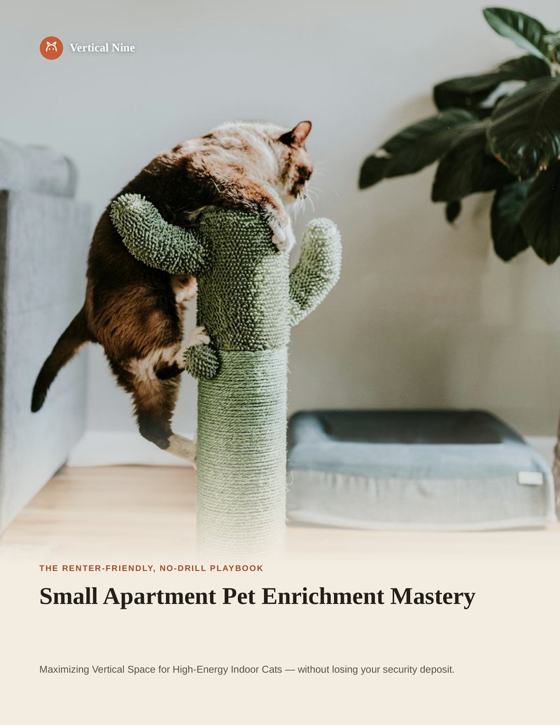 Small Apartment Pet Enrichment Mastery — ebook cover